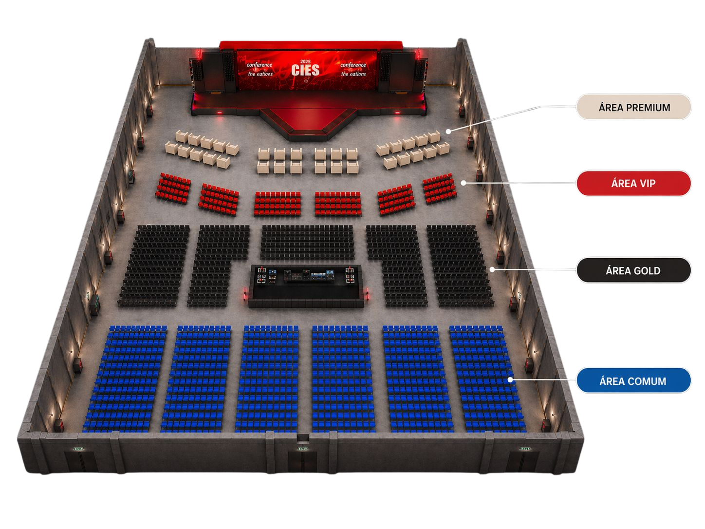 Planta do evento CIES 2026